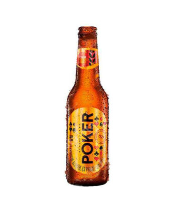 Cerveza poker x 330ml