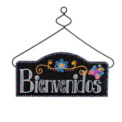 Letrero de bienvenida