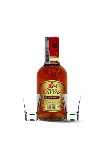 Trago doble ron viejo de caldas