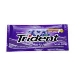Chicle Trident mora x 8,5g