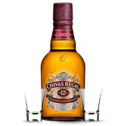 Trago doble whisky chivas regal