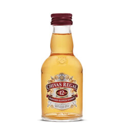 Whisky chivas regal 12 años x 50ml