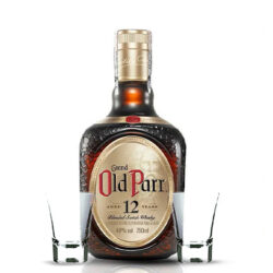 Trago doble de Whisky Old Parr