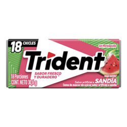Chicle Trident sandía x 30,6g