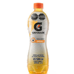 Gatorade sin azúcar naranja x 500ml