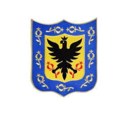 Imán metalizado Bogotá pequeño