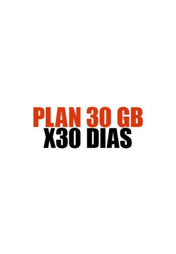 Plan 30 GB x 30 días