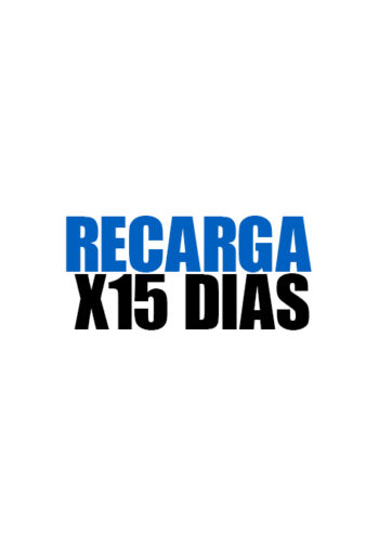 Recarga x 15 dias