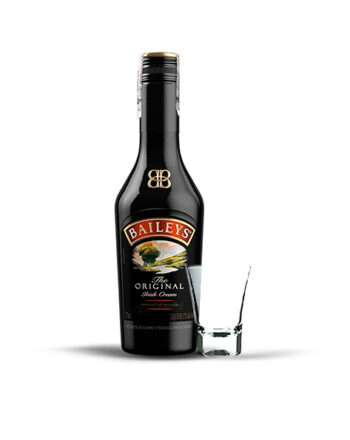 Trago sencillo de crema de Whiskey Baileys