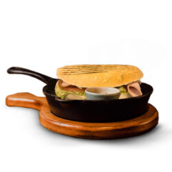 Sándwich de jamón y queso